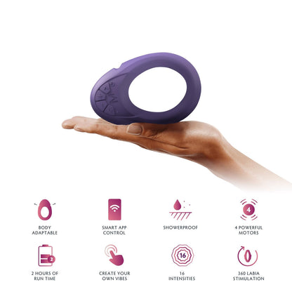 Legato | Flexible External Vibrator for Women's Intimate Wellness | 360° Vibration, Adaptive Design & Body-Safe Silicone.