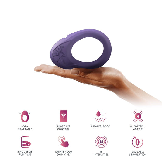Legato | Flexible External Vibrator for Women's Intimate Wellness | 360° Vibration, Adaptive Design & Body-Safe Silicone.