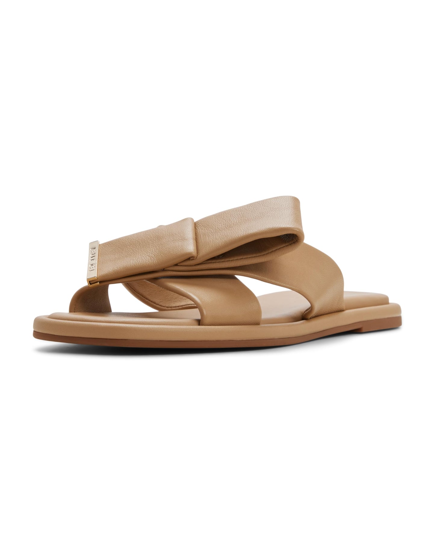 Ted Baker Women's Spencer Flat Sandal, Beige, 7