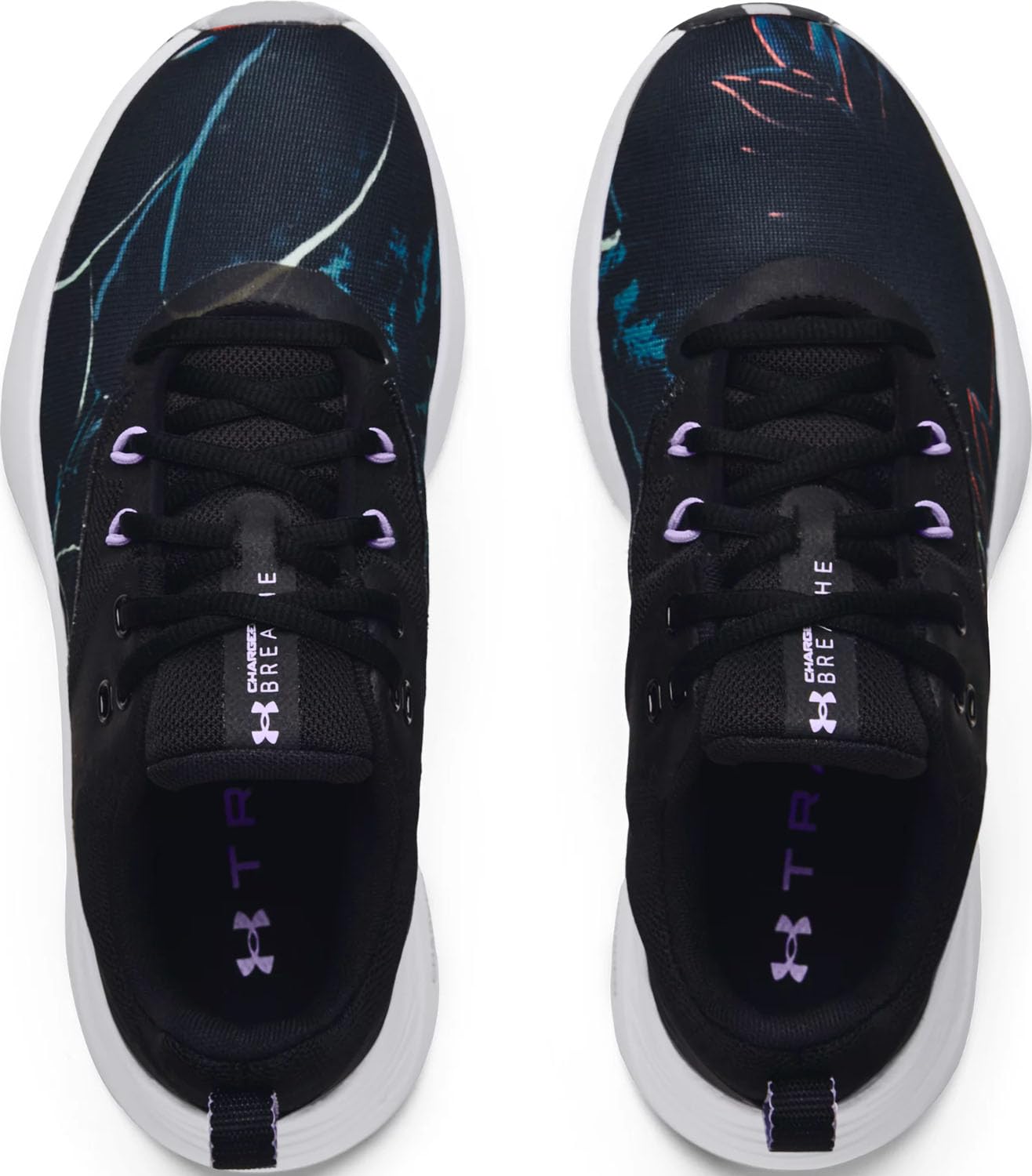 Under Armour Women's Charged Breathe Training 3 PR Shoes (Black 002, US Footwear Size System, Adult, Women, Numeric, Medium, 7.5)