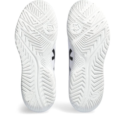 ASICS Men's Gel-Dedicate 8 Tennis Shoes, 7.5, White/Black