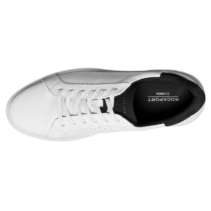Rockport Men's Tristen Step-in Lace to Toe White 9 Wide