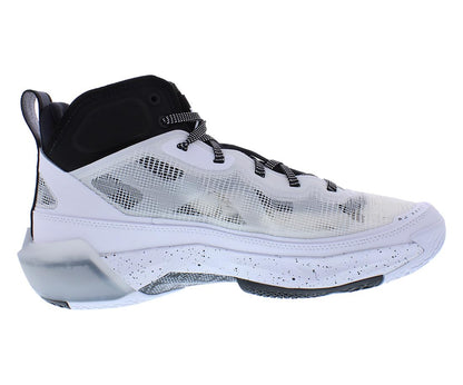 Nike Men's Air Jordan XXXVII Basketball Shoe (White/Citrus/Black, us_Footwear_Size_System, Adult, Men, Numeric, Medium, Numeric_10)