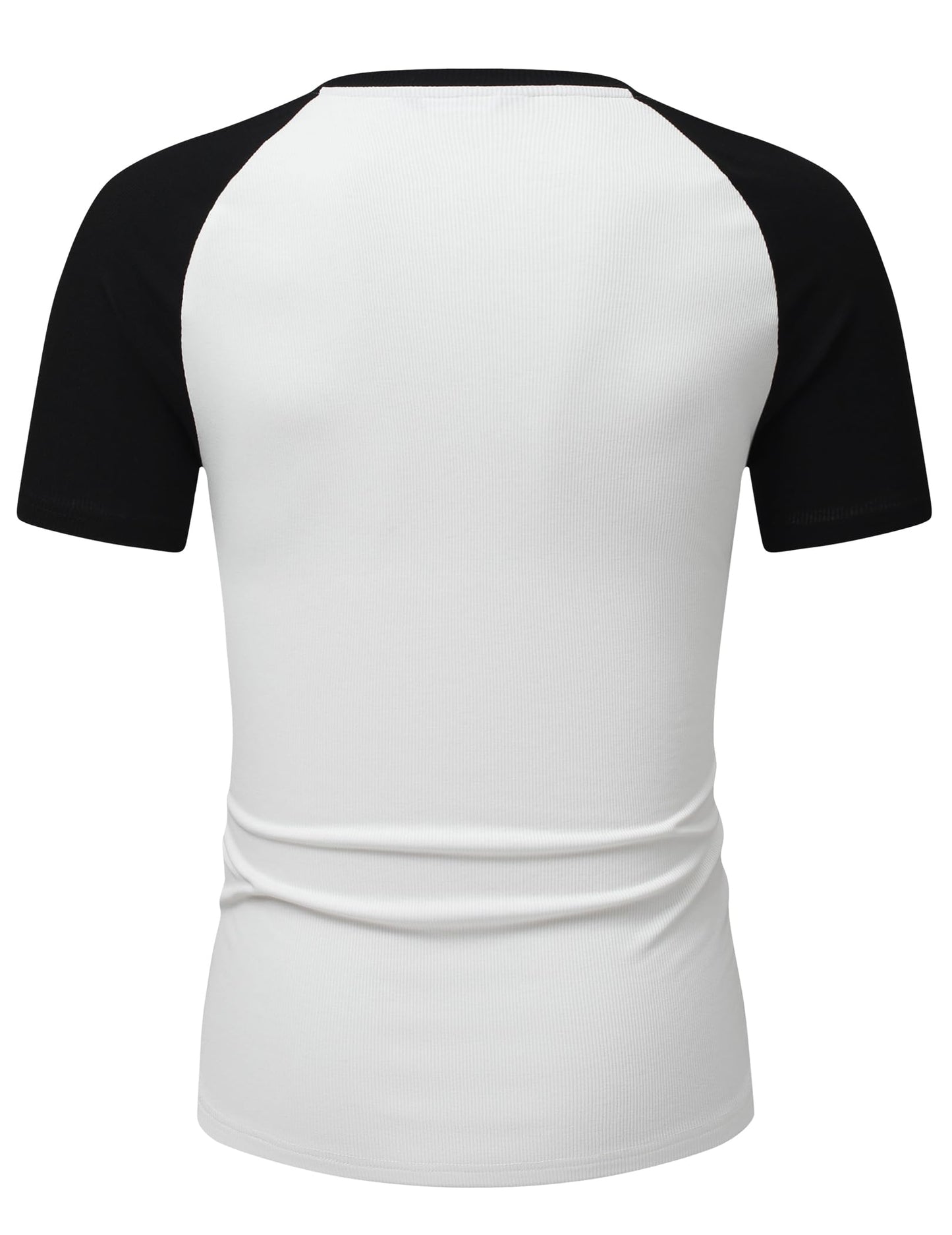 JMIERR Mens V-Neck Muscle Henley Shirt Patchwork Workout Gym Athletic Shirts Summer Fashion Short Sleeve Shirt for Men, M