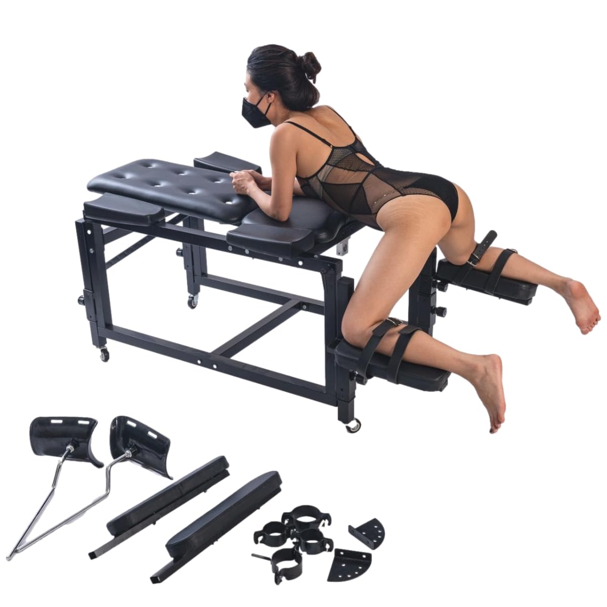Bondage Sex Furniture,Sex Chair,Sex Swing,BDSM Sex Toys for Men, Women and Adult Couples,Optional Sex Machine. (Sex Large Chair&Silent Sex Love Machine)