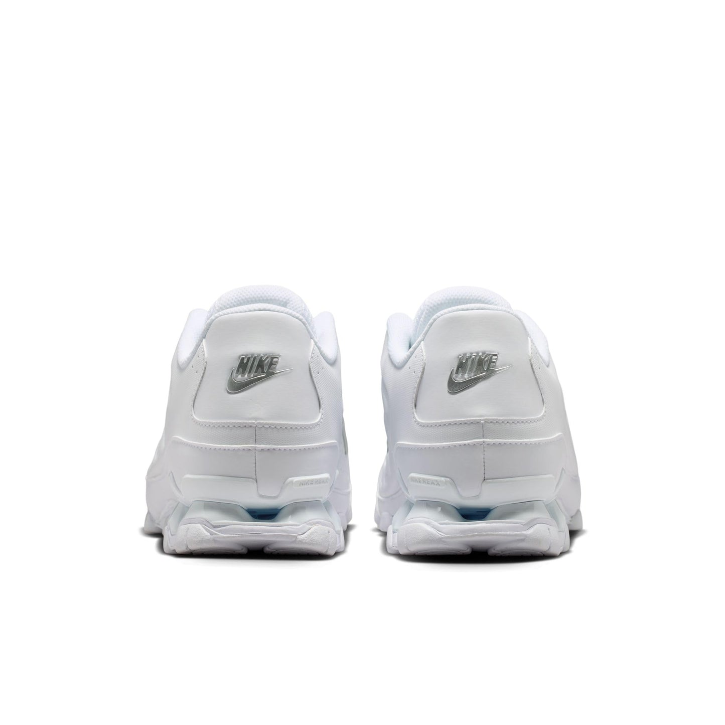 Nike Men's Reax 8 NSW Sl, White/Metallic Silver-Pure Platinum, 12