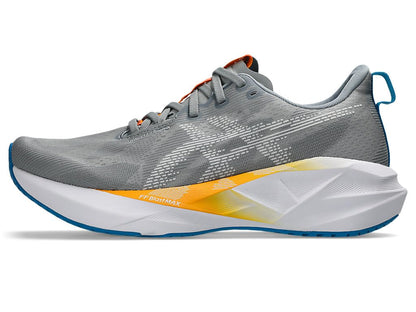 ASICS Men's Novablast 5Sneaker, Gravel White, 10.5 US