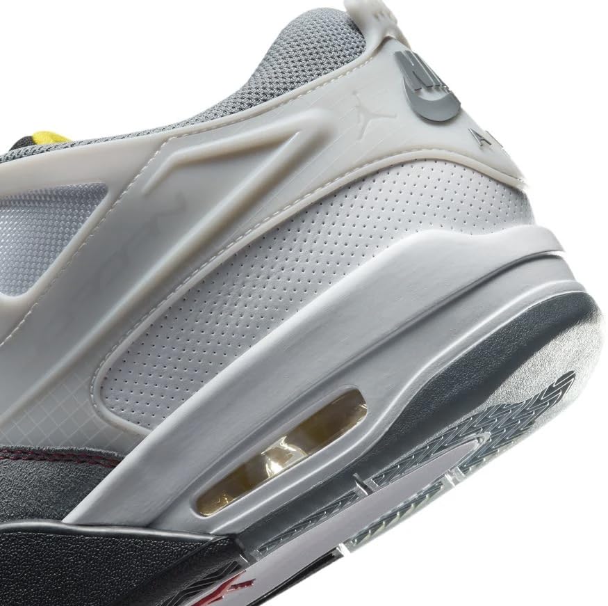Men's Air Jordan 4 RM PRM White/Fire Red-Black (IB8052 100) - 9.5
