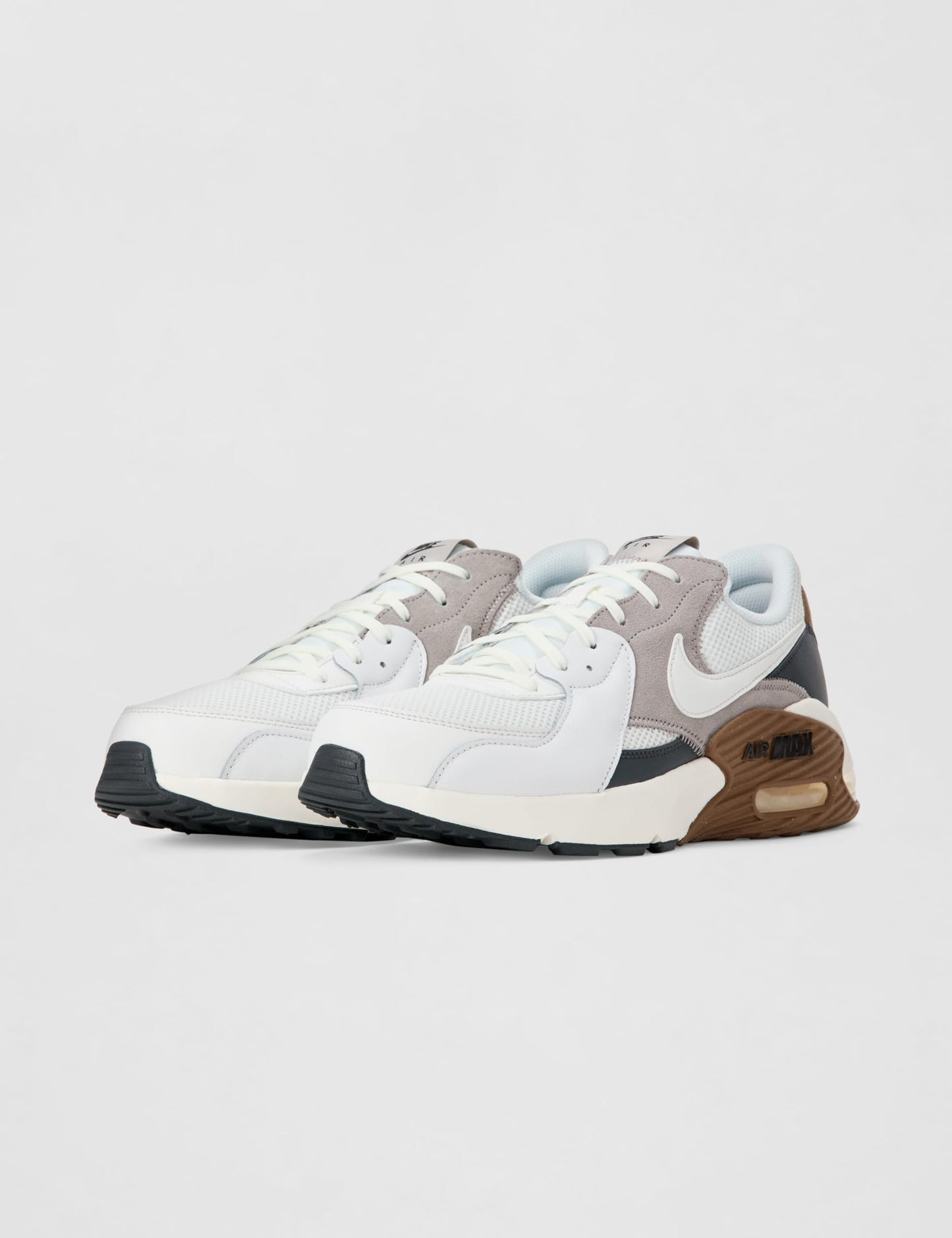 Nike Men's Air Max Excee Shoes, Summit White/Summit White-Light British Tan, 11