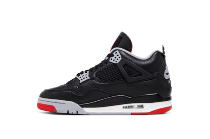 Nike Mens Air Jordan 4 Retro Running, BLACK, 6 UK (7 US)