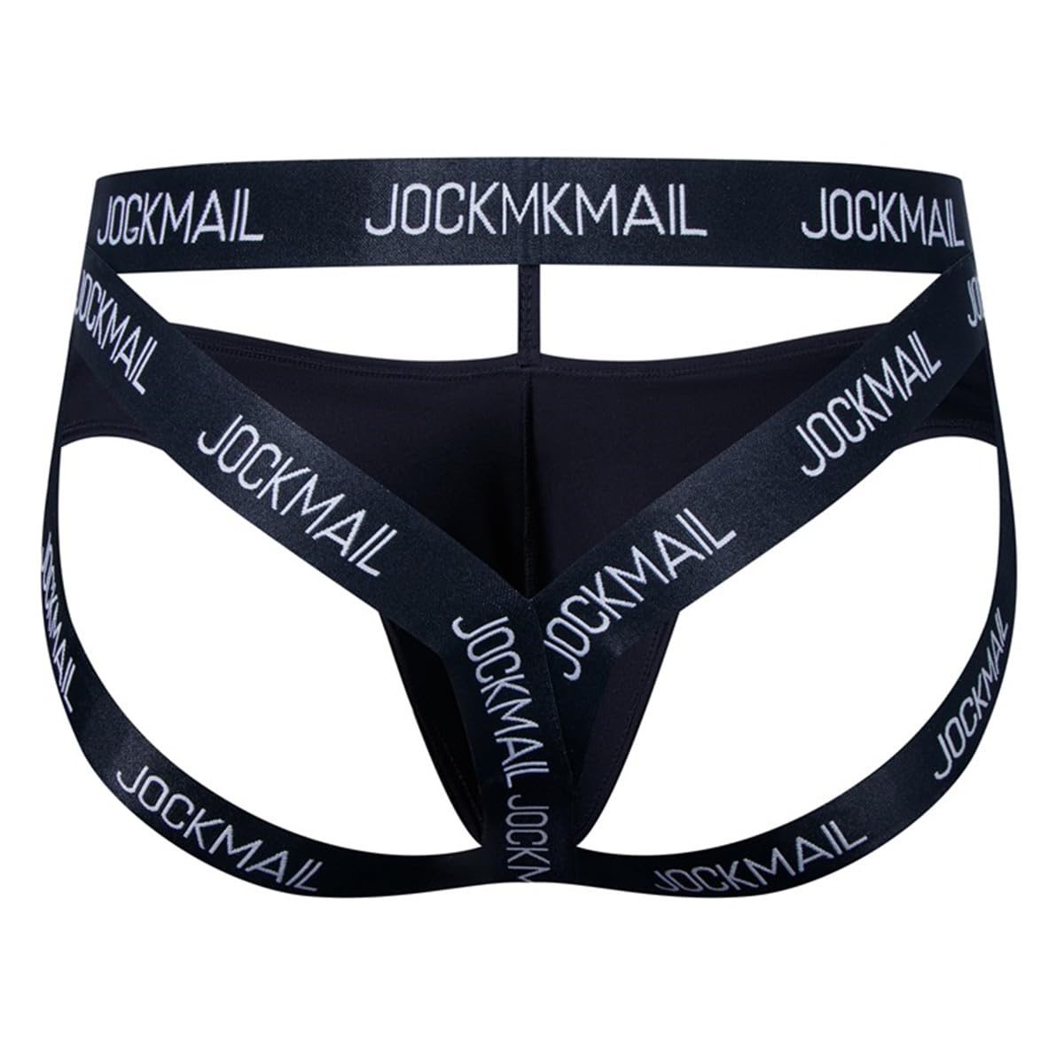 Mens Mesh Jockstrap Breathable Athletic Supporters Mens Thongs Jock Strap Male Underpants (X-Large, 254black)