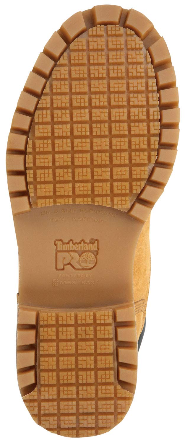 Timberland PRO Men's 6 Wheat Direct Attach MaxTRAX Soft Toe Waterproof Insulated Boot (9.5 M)