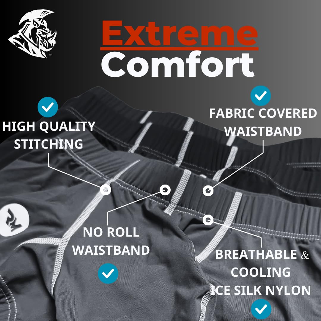 Real Men 3in Nylon Boxer Briefs V-Fly D Pouch Xl 3pk Blk Big Pouch Underwear For Men Bulge Mens Underwear With Horizontal Fly Mens Xl Boxer Briefs