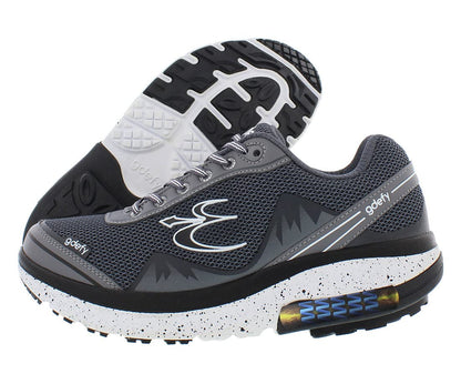 Gravity Defyer g-defy Mighty Walk Men’s Orthopedic Comfort Shoes Plantar Fasciitis | VersoShock All-Day Comfort | Wide Toe Box | Reduces Pain for All Activities Grey