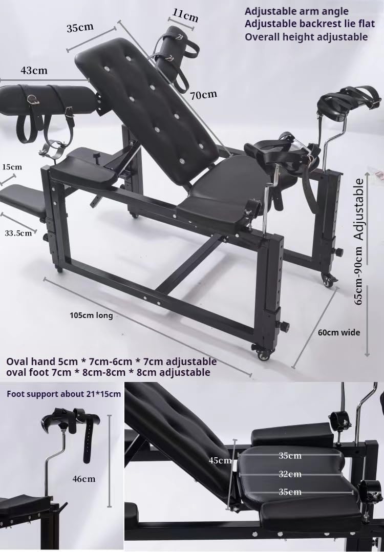 Bondage Sex Furniture,Sex Chair,Sex Swing,BDSM Sex Toys for Men, Women and Adult Couples,Optional Sex Machine. (Sex Large Chair&Silent Sex Love Machine)
