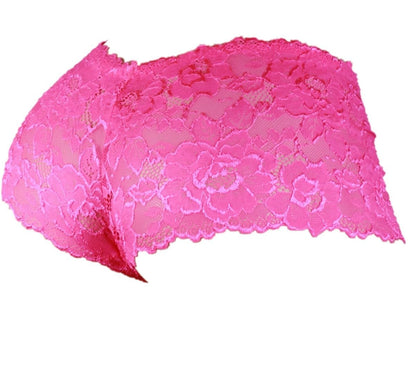 aishani Men's Lingerie Style Underwear - Soft Lace Pouch Briefs Panties,Breathable & Supportive for Everyday Wear,Large