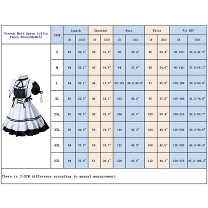 Anime French Maid - Sissy Outfit  Lolita Fancy Dress Cosplay Costume - Gloves Socks Set