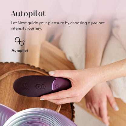 Womanizer Next 3D Pleasure Air Clitoral Sucker Sex Toy Stimulator | Suction Vibrator for Women and Couples Vibrating Adult Sex Toys with 14 Intensity Levels Waterproof Clit Sucker | Purple