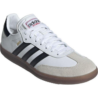 Adidas Unisex-Adult Samba Indoor, White/Black/Vivid Red, 7