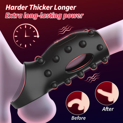 Penis Extendors,Men's penis enlargement Tool extendors Male Enhancement Extension Sleeve Sleeve Extender Sheath for Enhancement Extension B1R4A2