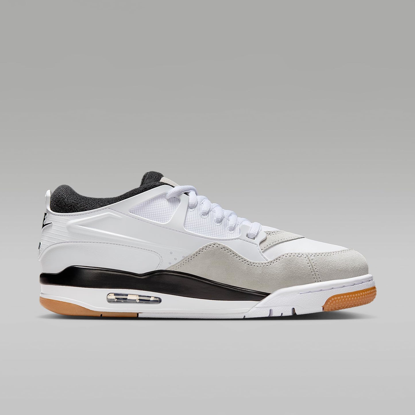 Air Jordan 4 RM Men's Shoes (White/Neutral Grey/Gum Medium Brown/Black) Size 9.5