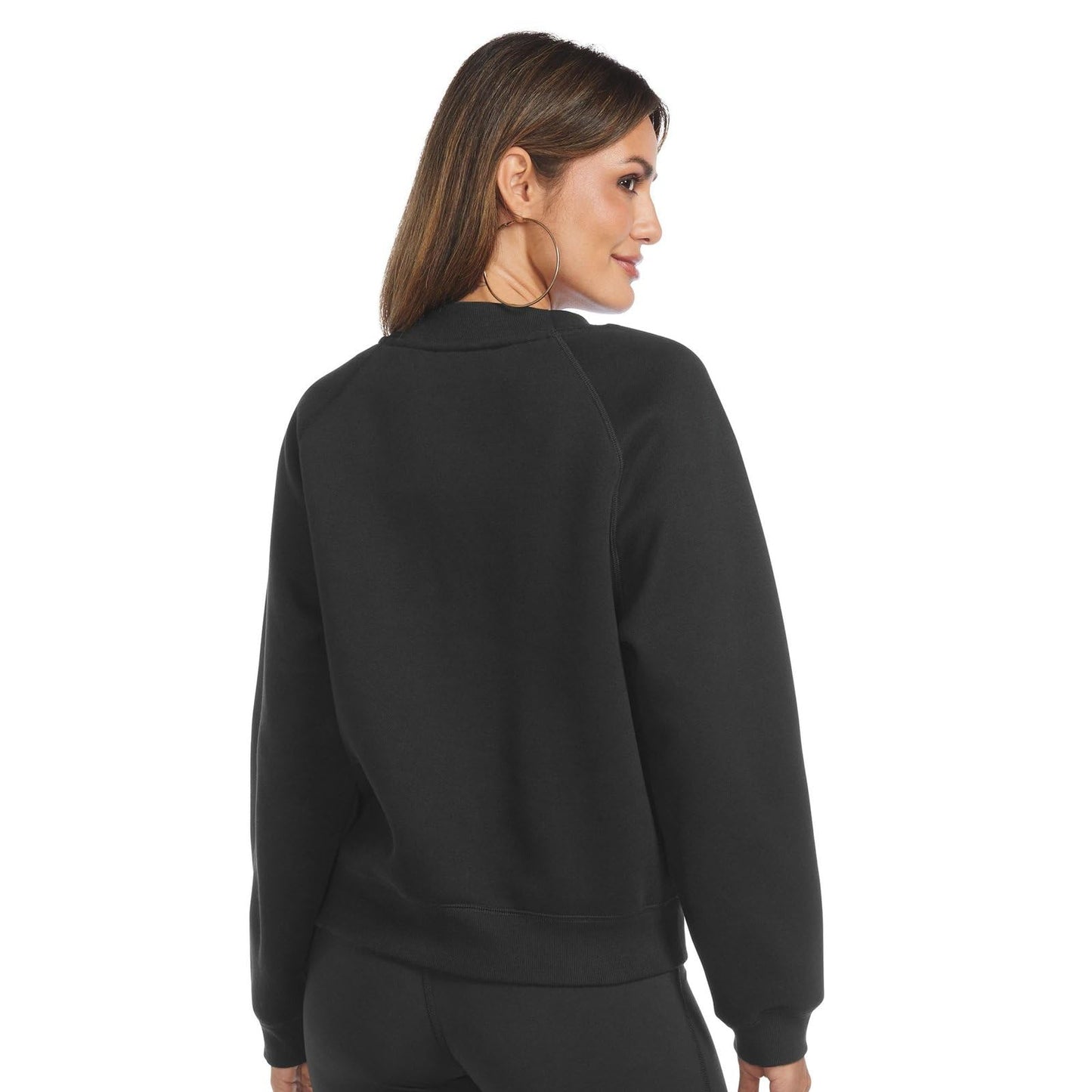 UGG Women's Ugg Logo Crewneck Sweatshirt, Black, M