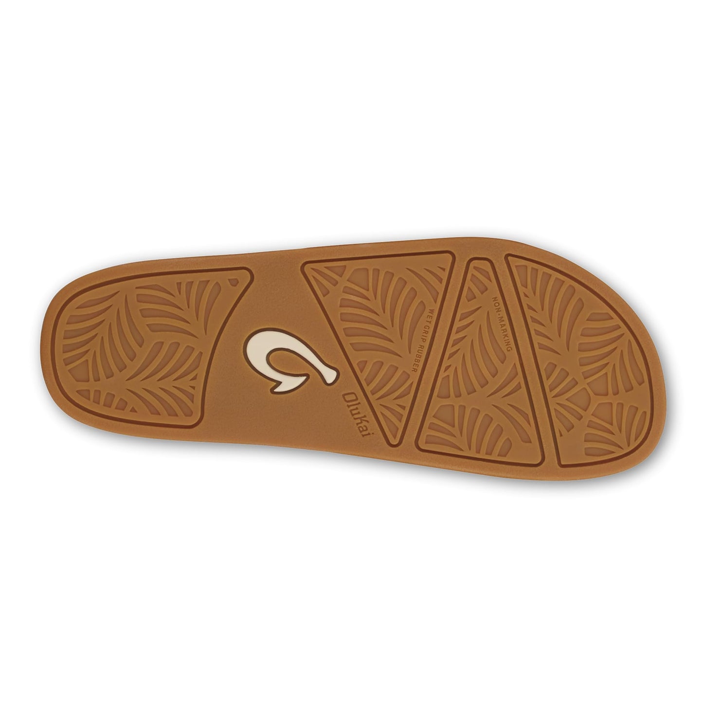OLUKAI Ho'ala Slide Women's Leather Sandals, Premium Materials & Suede Details, Sheepskin Shearling & Durable Sole, All-Day Comfort & Wear, 9, Tan/Puka