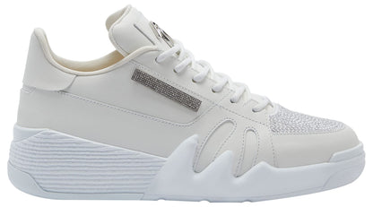 Giuseppe Zanotti,Talon Low-Top Sneakers Leather, 12, White