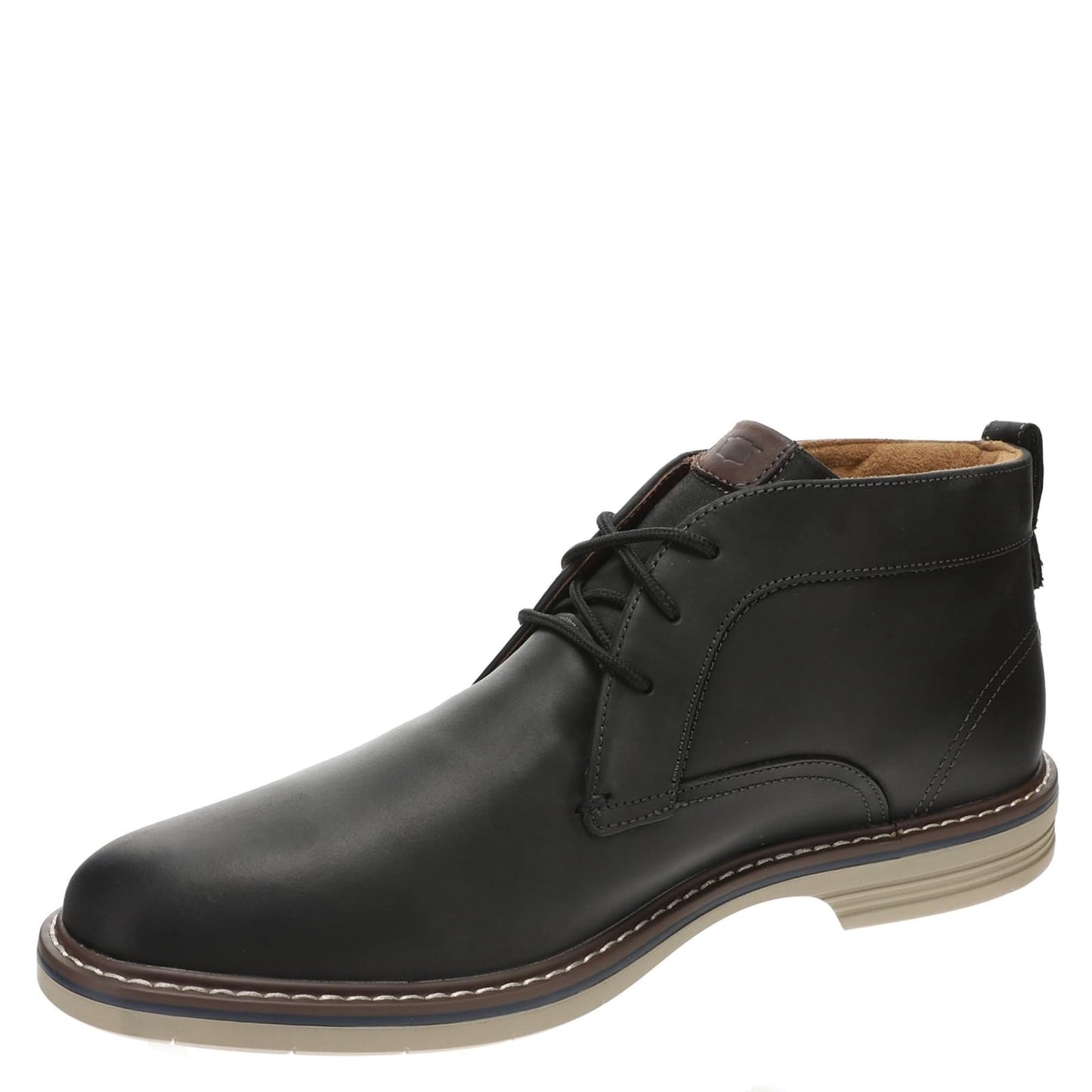 Florsheim Norwalk Plain Toe Chukka Boot Men's Boot, 10.5 2E US, Black