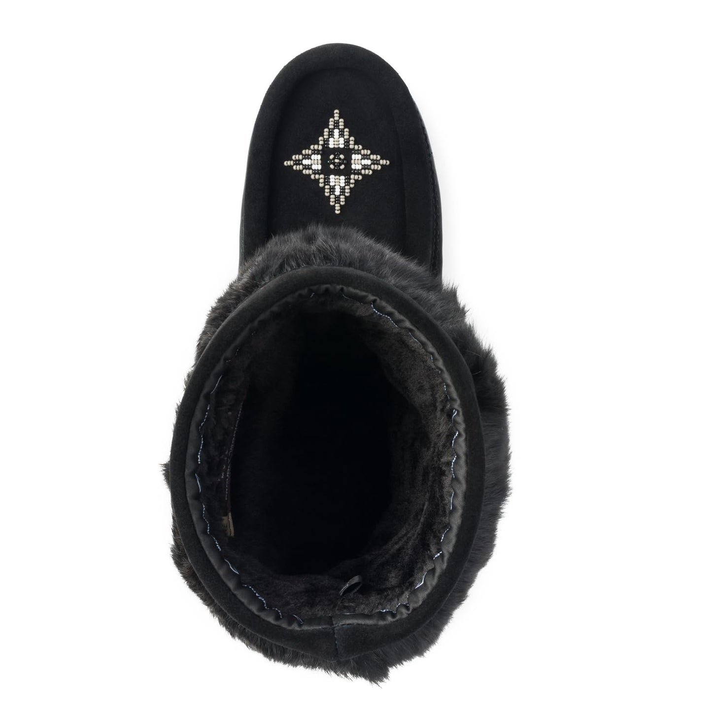 MANITOBAH WP Half Black Suede Mukluk Womens L05