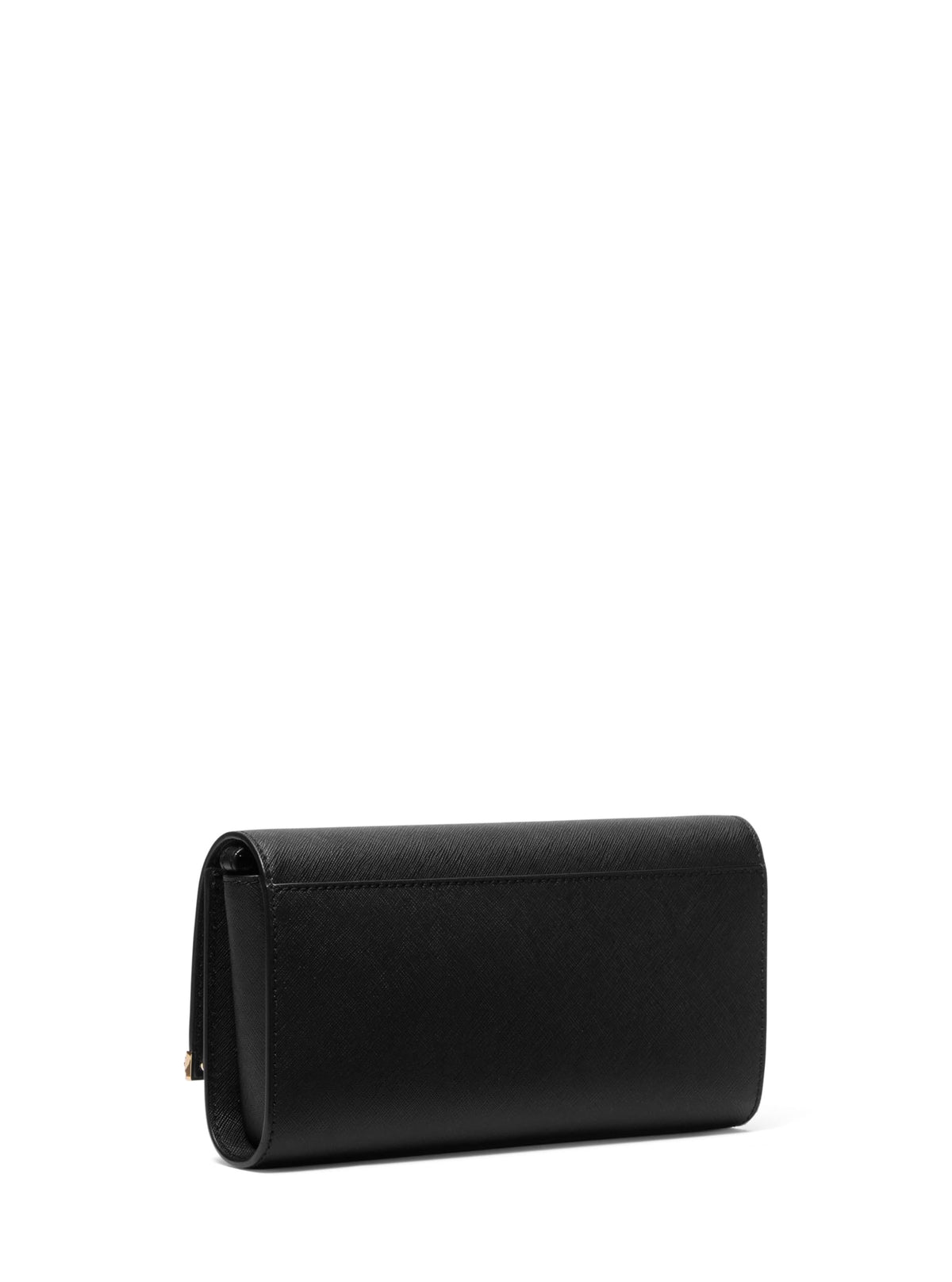 Michael Kors Mona Large East West Clutch, Gold-Tone Hardware/Black