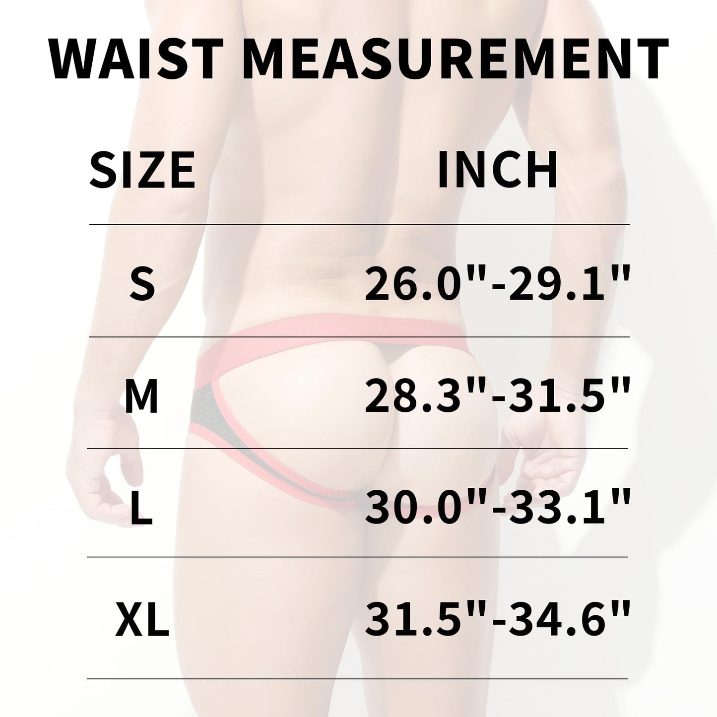 Jock Straps for Men Athletic Supporter Sports Mens Underwear Breathable Comfortable Jockstrap, Black, M