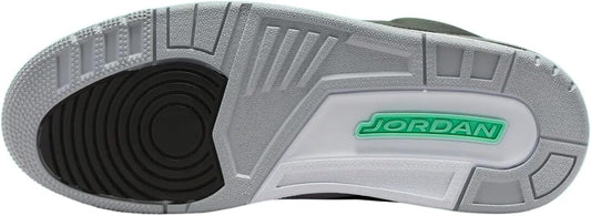 Nike Air Jordan 3 Retro Black/Green Glow Wolf-Grey (CT8532 031) - Size 7.5