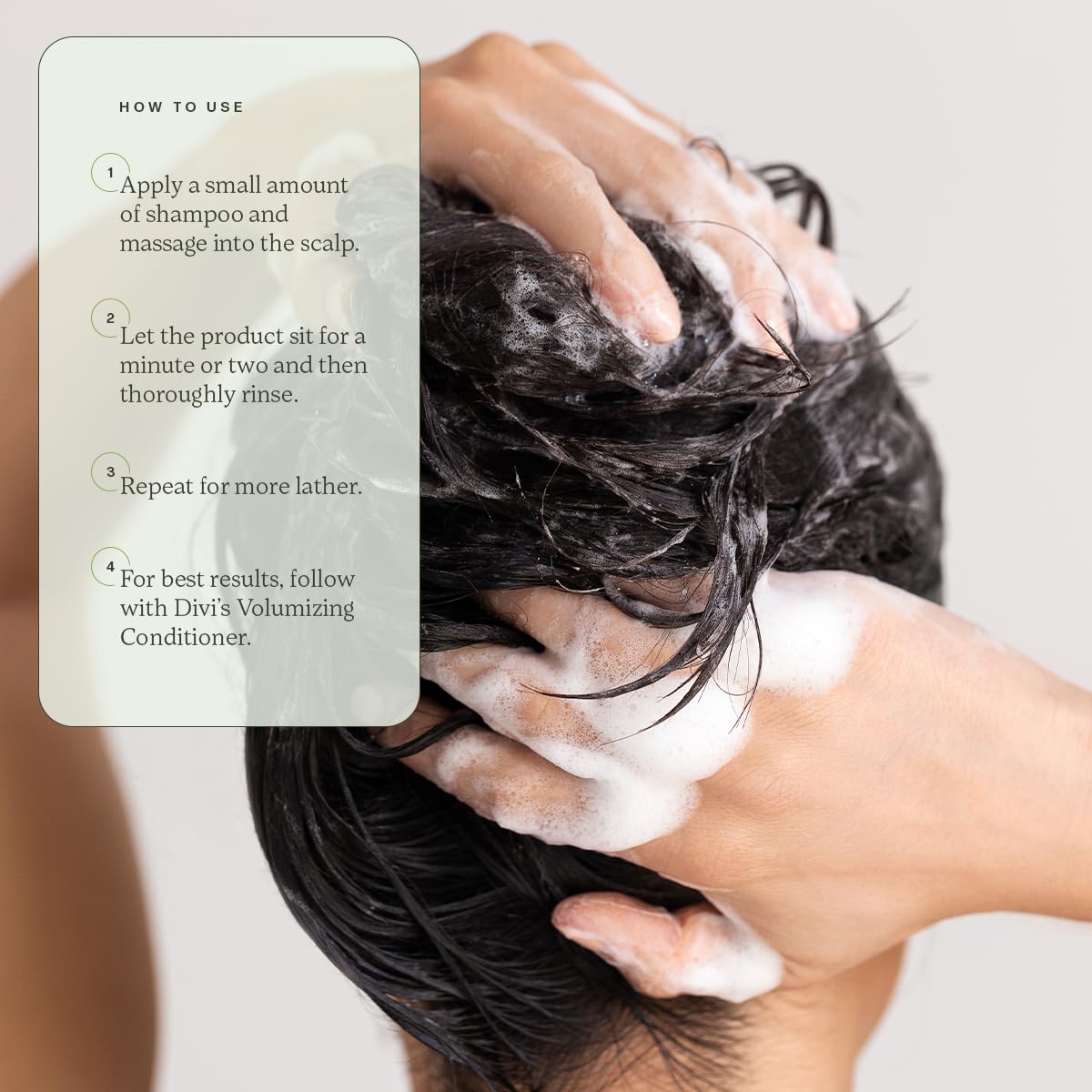 Divi Volumizing Shampoo for Women and Men - Lightweight Volume Shampoo for Fine Hair - Formulated to Cleanse, Nourish and Balance the Scalp, 12 Fl Oz.