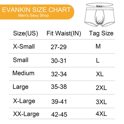 Evankin Men's Underwear See Through Sexy Jock Straps Underpants U-shaped Pouch T-shaped Pants Fun Underwear（Black-XS）