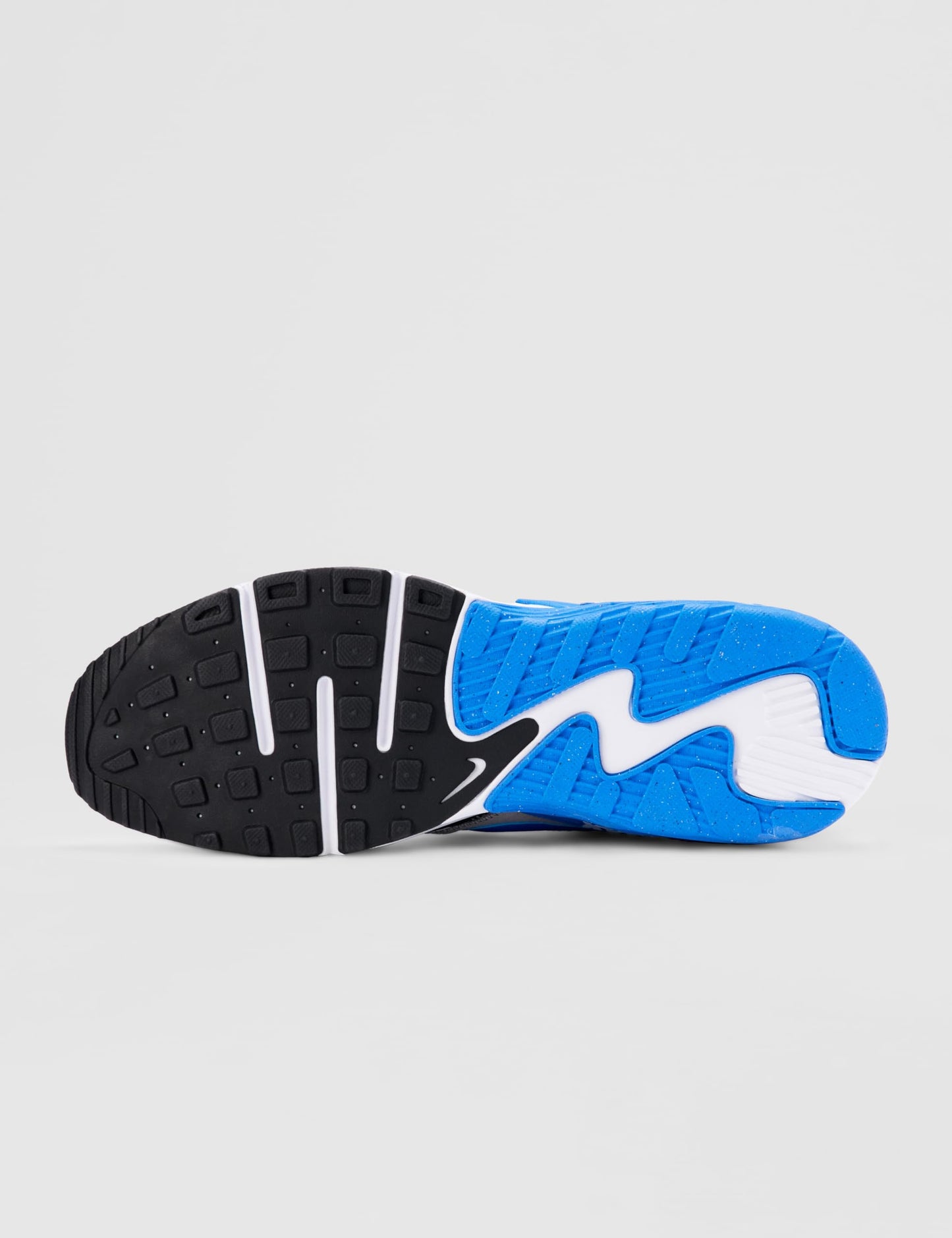 Nike Men's Air Max Excee Shoes, White/Blue Crystal-Light Smoke Grey-Black, 13