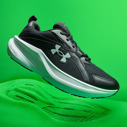 Under Armour Men's Charged Assert 11, (001) Black/Black/White, 8, US