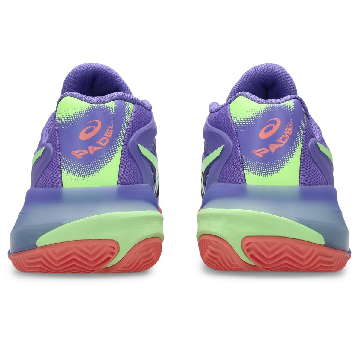 ASICS Women's Gel-Resolution X Padel Tennis Shoes, 5.5, Amethyst/Illuminate Green