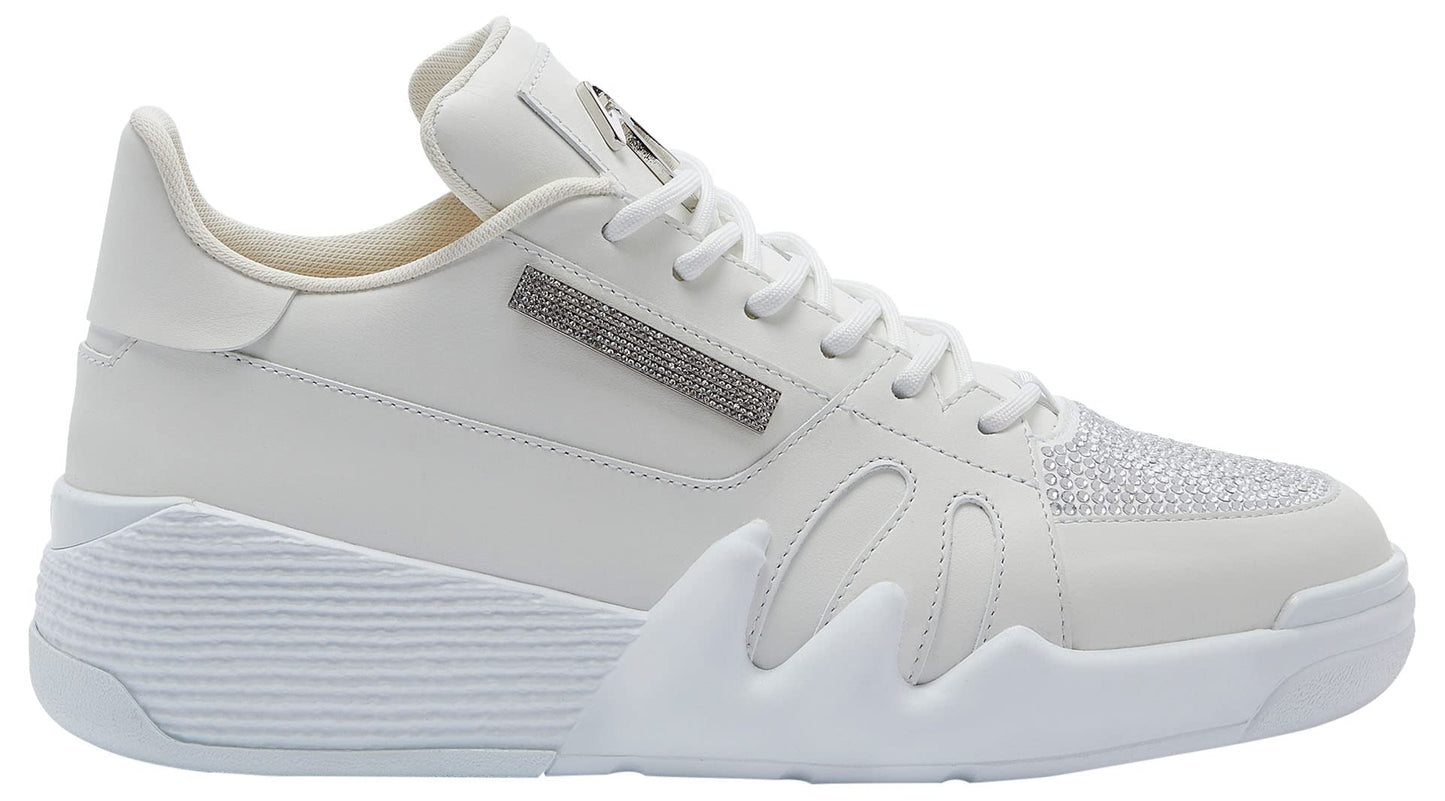 Giuseppe Zanotti,Talon Low-Top Sneakers Leather, 12, White