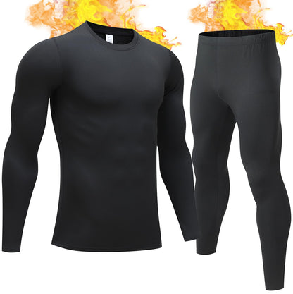 TEEPIRE Mens Thermal Underwear Set with Lightweight Ultra Soft Fleece Lined,Long John Set, Skiing Base Layer
