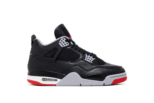 Nike Mens Air Jordan 4 Retro Running, BLACK, 6 UK (7 US)