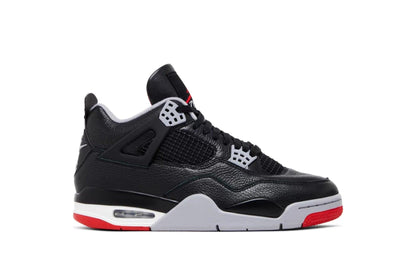 Nike Mens Air Jordan 4 Retro Running, BLACK, 6 UK (7 US)
