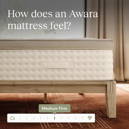 AWARA Premier 10" Hybrid Mattress, Cal King, 1-Year Trial