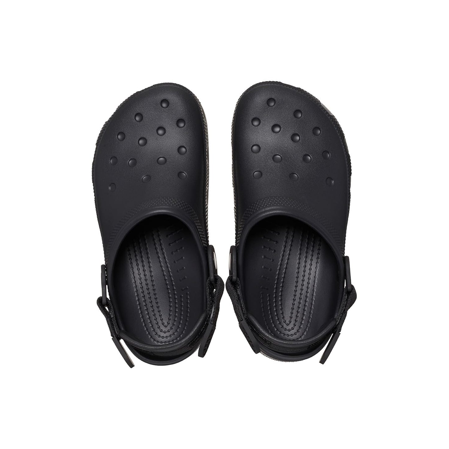 Crocs Unisex-Adult Classic Work Clogs | Enclosed Toe | Slip Resistant | All Day Comfort, Black, 5 Women/3 Men