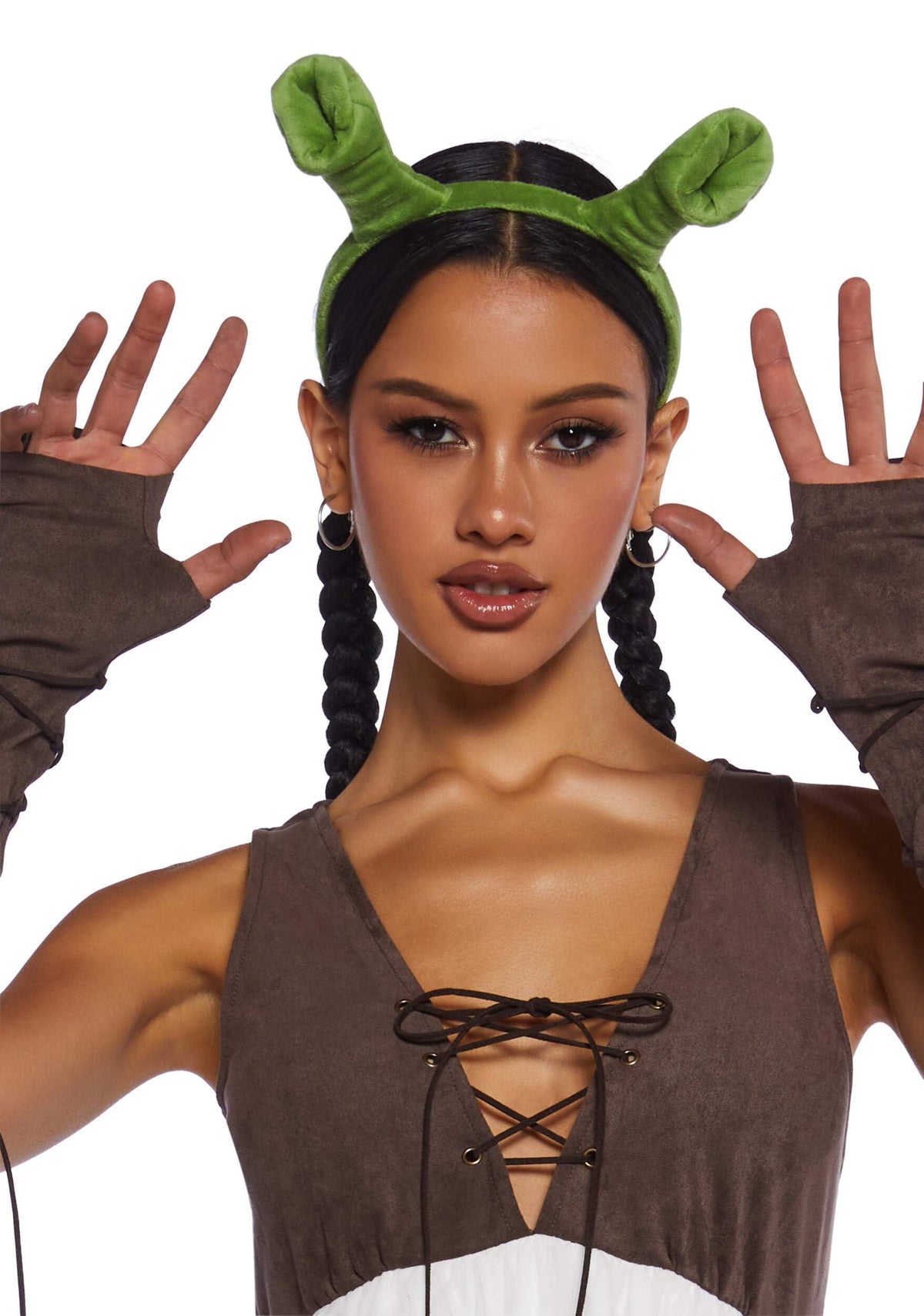 Dolls Kill Ogre Princess Halloween Costume - Swamp Fairytale Outfit by Trickz N' Treatz - XX-Small