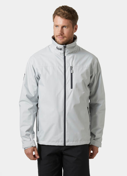 Helly-Hansen Men's Crew Midlayer Jacket 2.0, 853 Grey Fog, Large