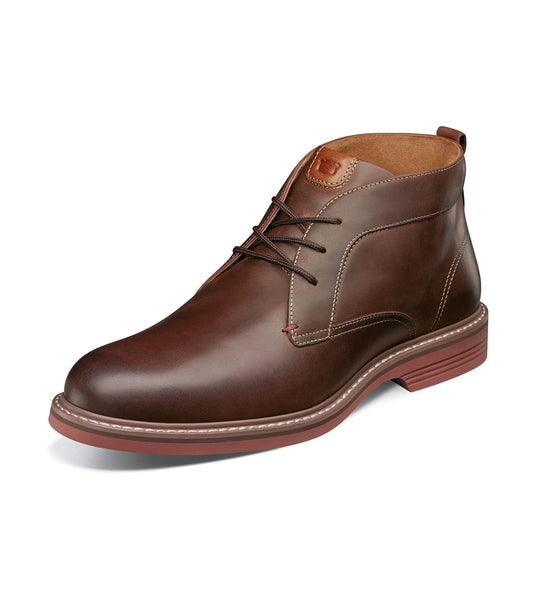Florsheim Men's Neufeld Chukka Boot, Brown Crazy Horse, 10.5 Medium