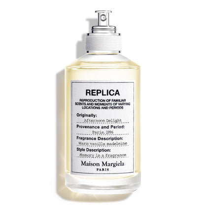 Maison Margiela - Replica - Afternoon Delight Eau de Toilette - Warm & Cozy Fragrance - With Vanilla & Sandalwood - 3.4 Fl Oz