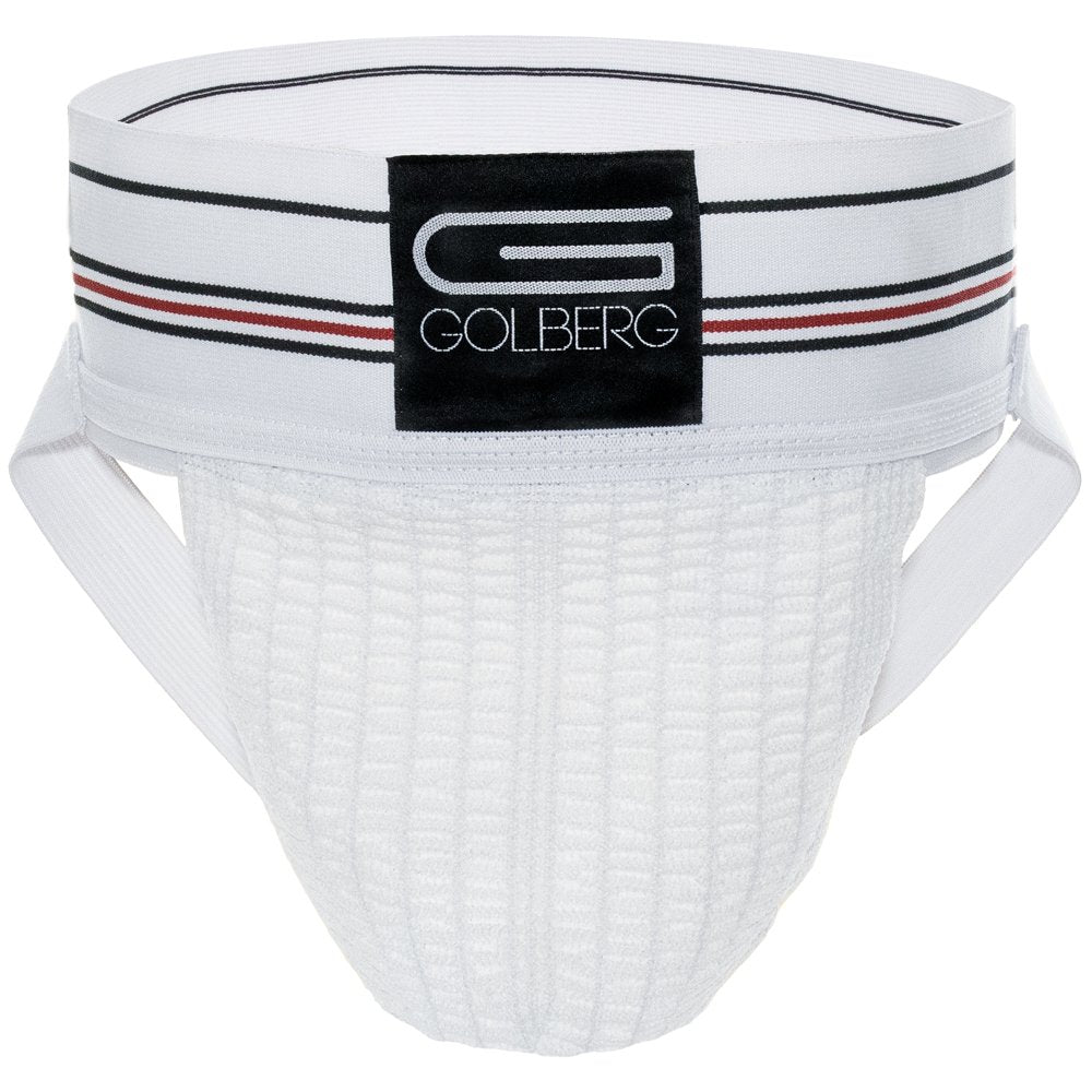 Golberg Mens Athletic Supporter 2 Pack White Large