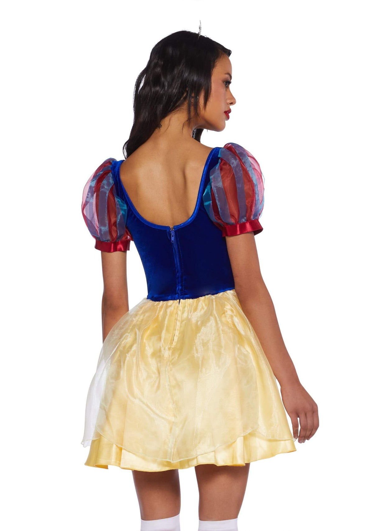 Dolls Kill Fairest Princess Costume - White Snowy Princess Outfit by Trickz N' Treatz - XX-Small